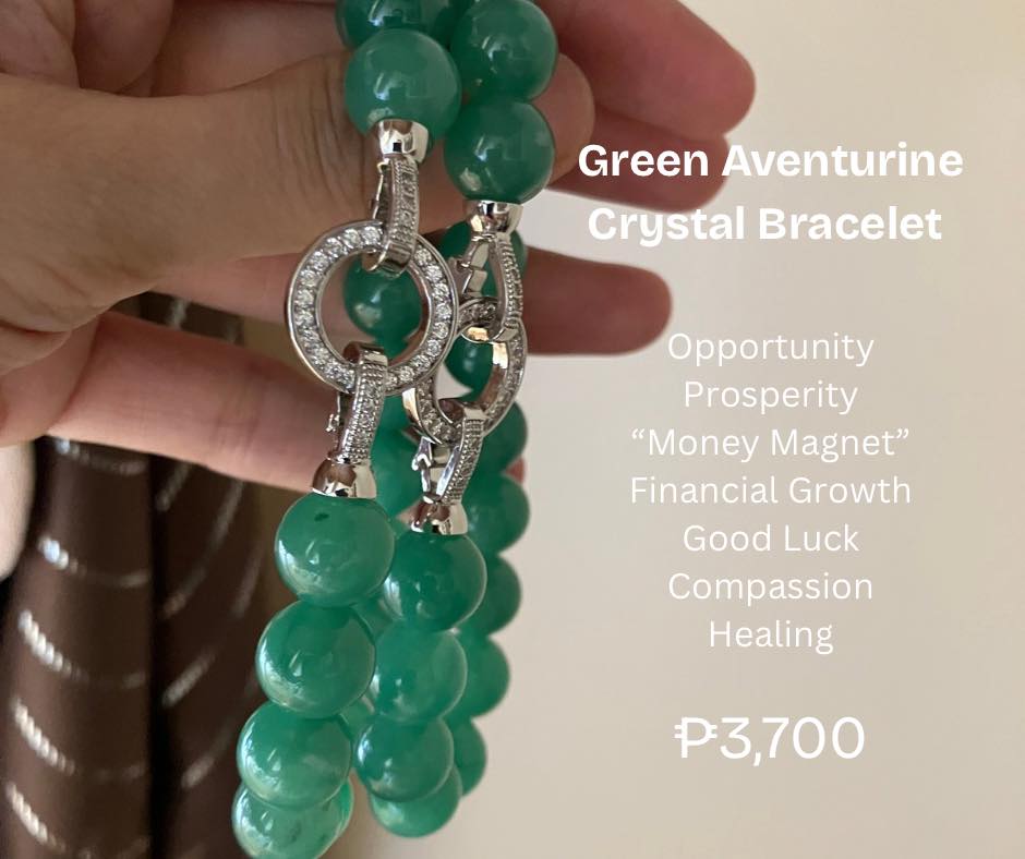 Green Aventurine Crystal Bracelet