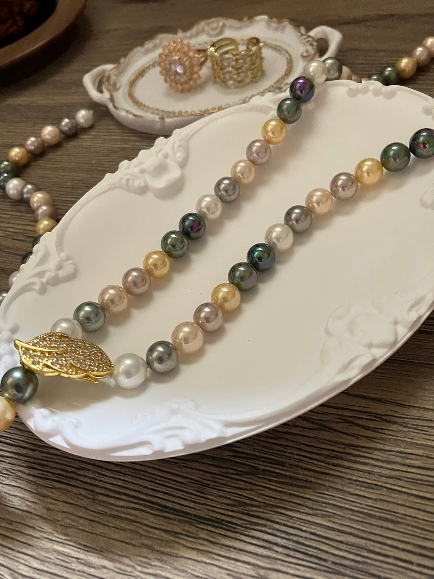 AAA South Sea Pearl Necklace - Celestial Combo