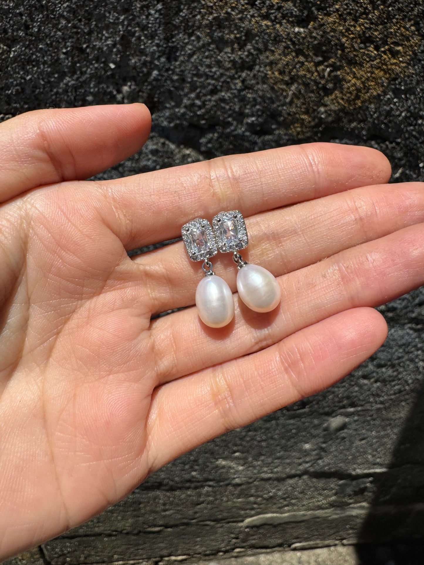 South Sea Pears Earring