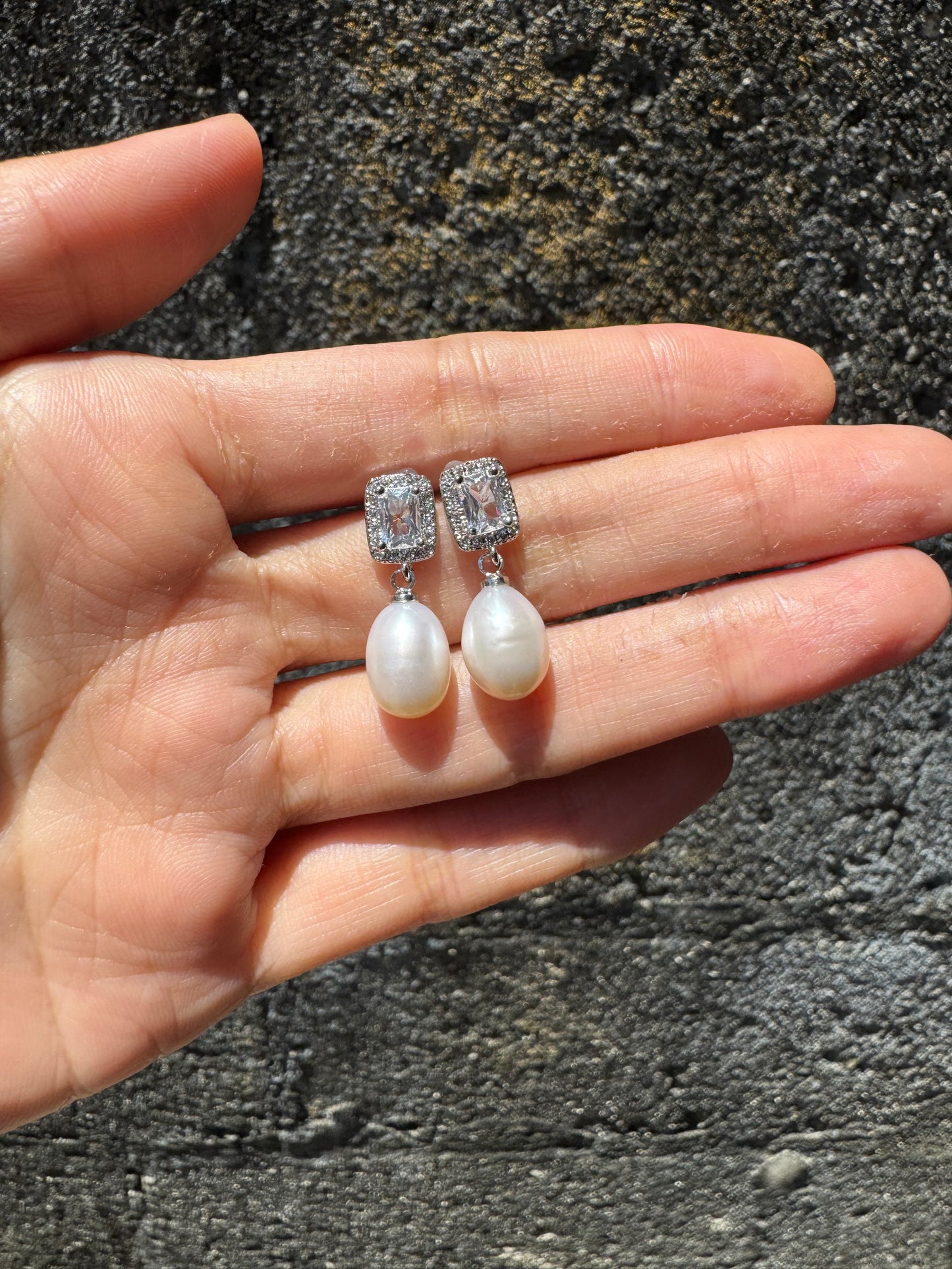 South Sea Pears Earring