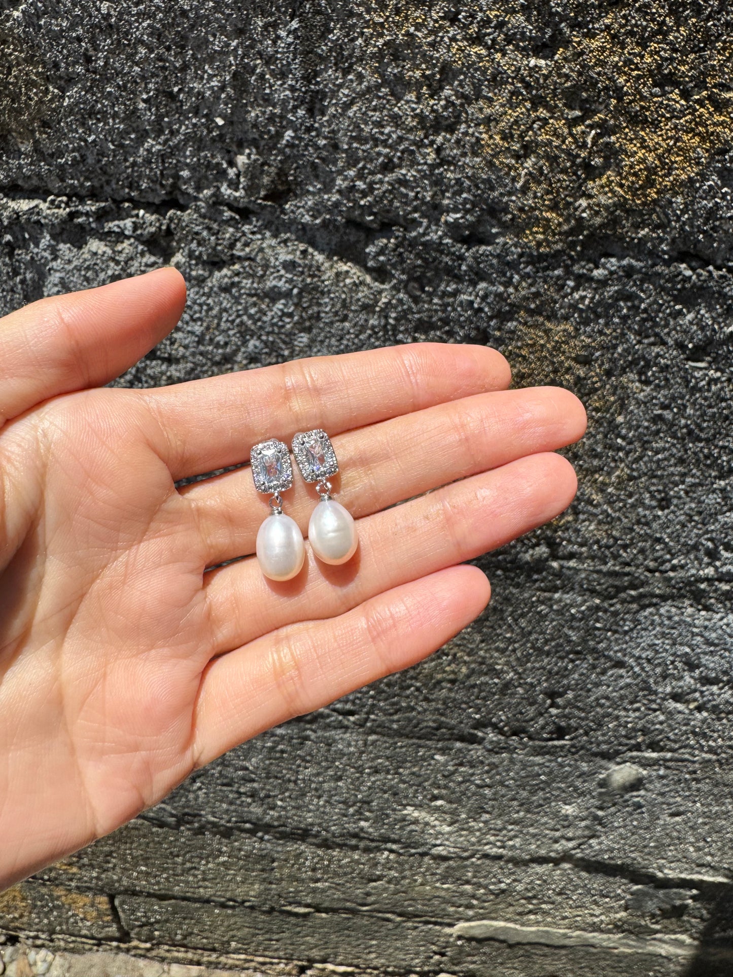 South Sea Pears Earring