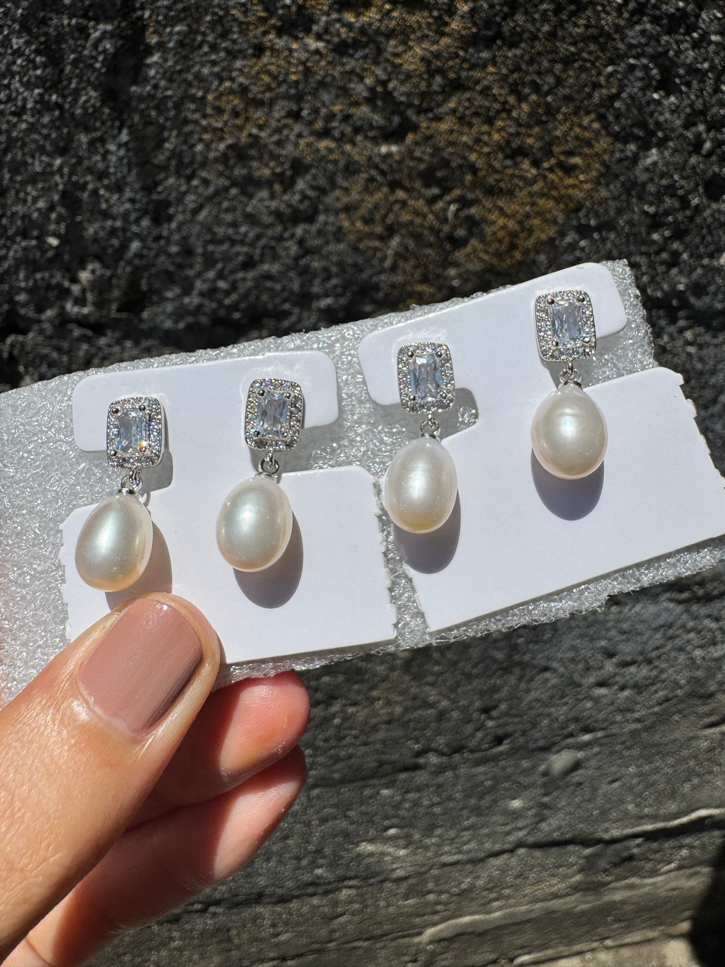 South Sea Pears Earring