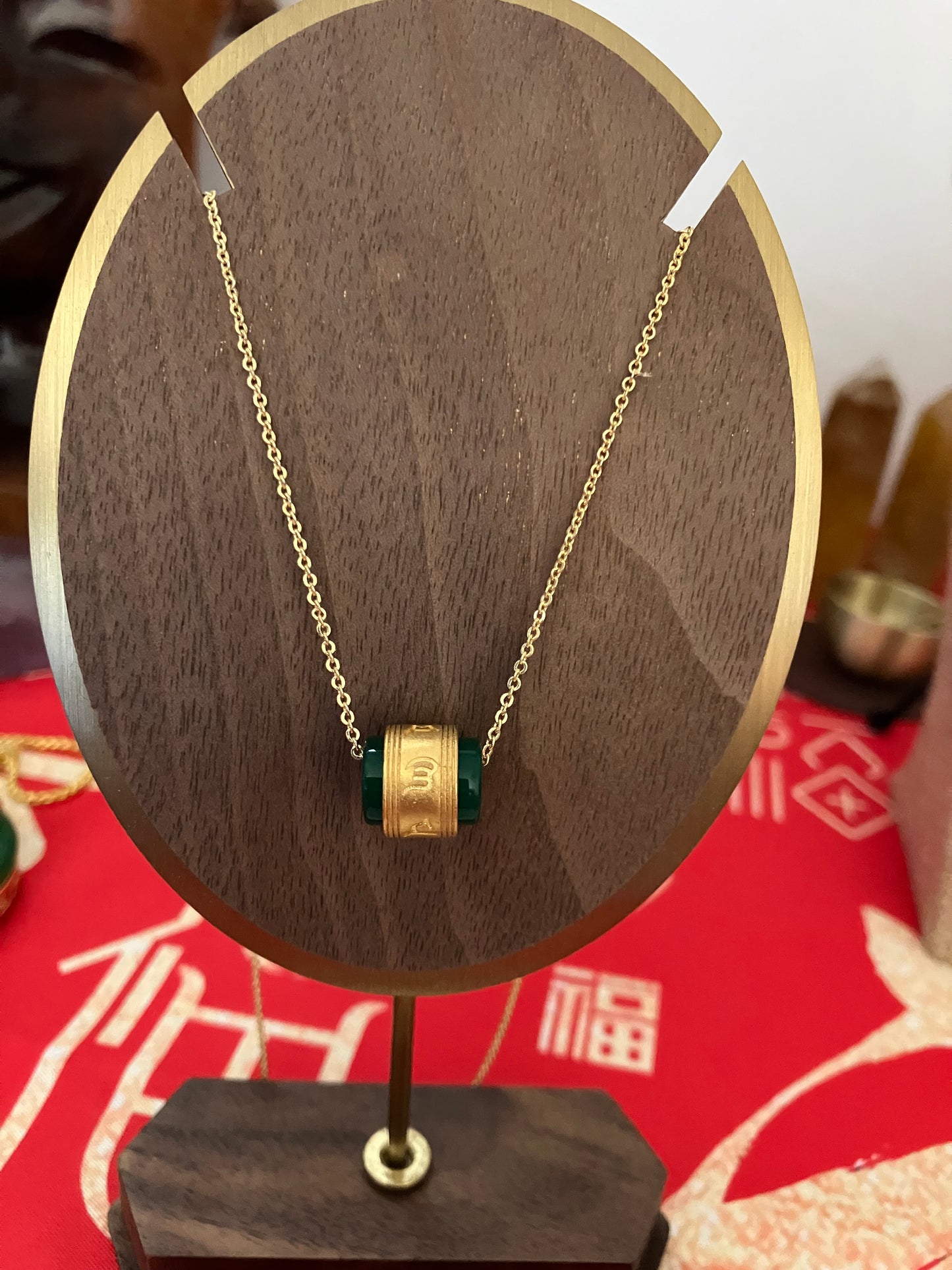 Om Divine Prosperity Necklace
