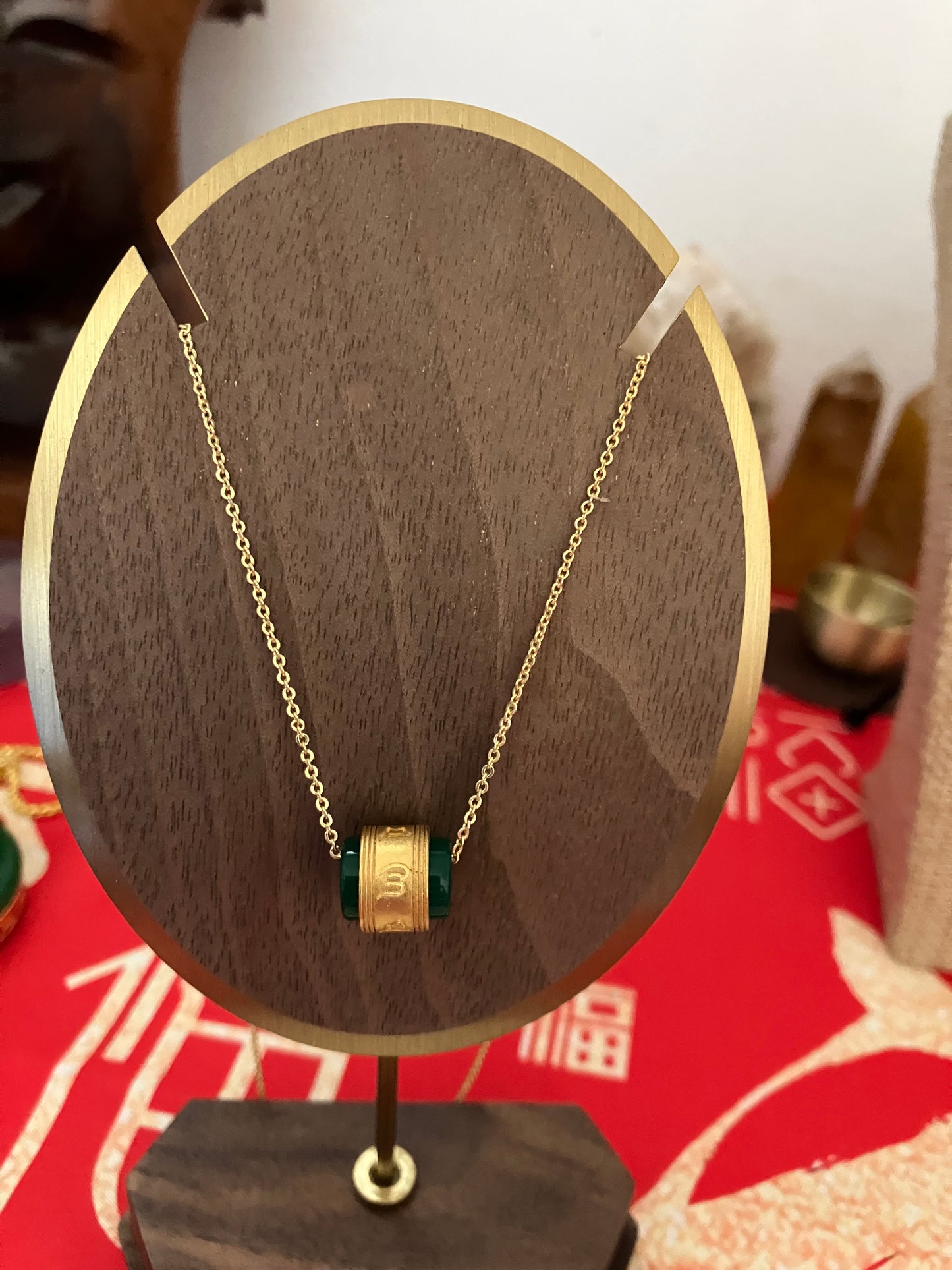 Om Divine Prosperity Necklace