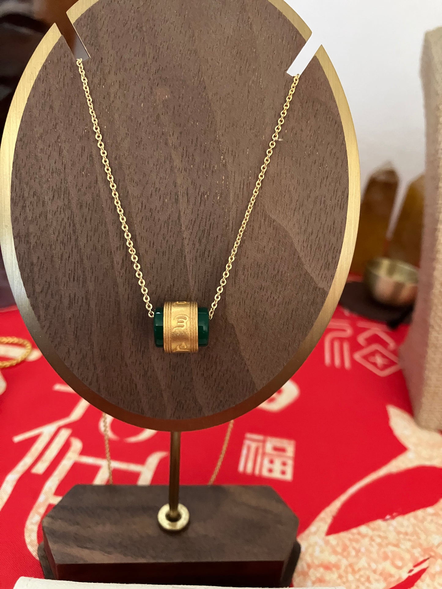 Om Divine Prosperity Necklace