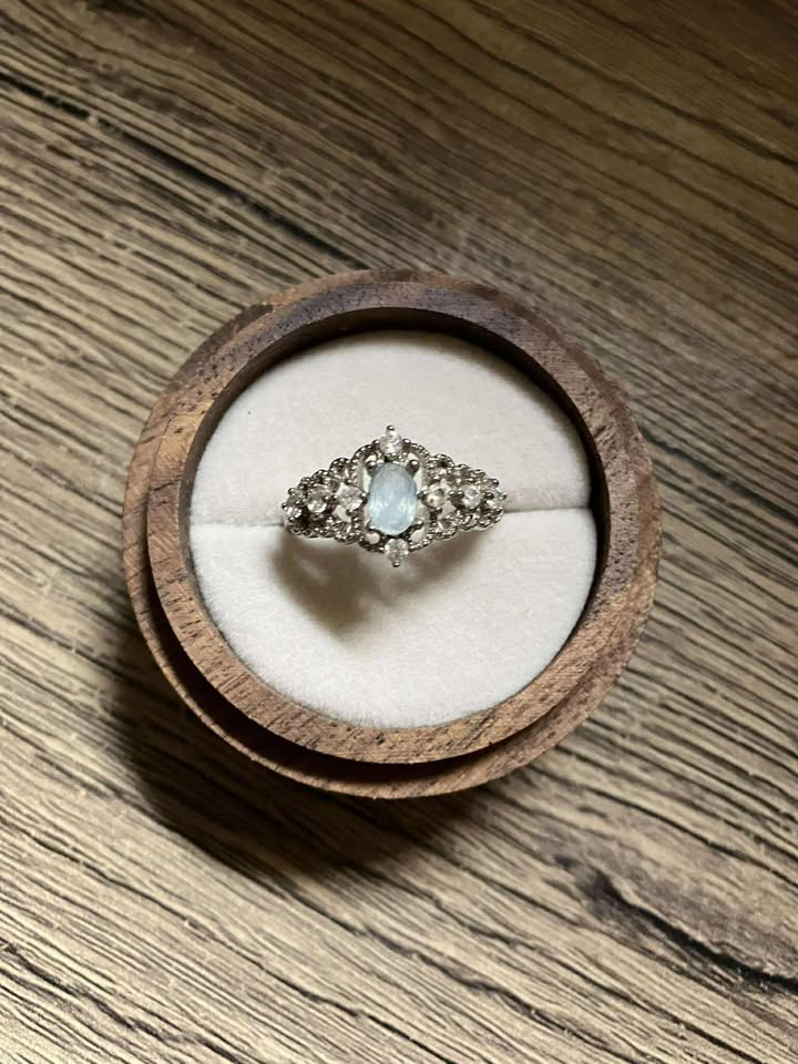 Aquamarine Ring - Stone of Calm, Clarity & Divine Flow