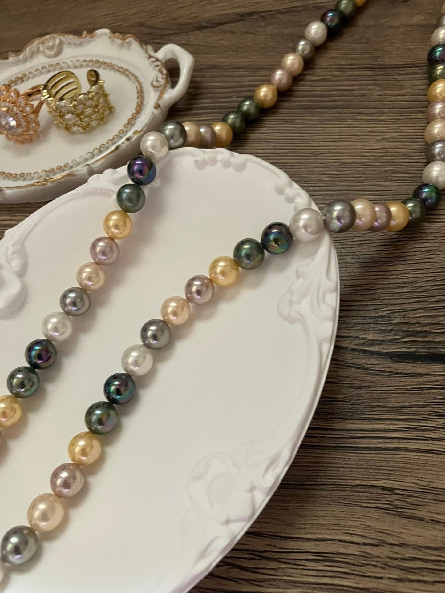 AAA South Sea Pearl Necklace - Celestial Combo