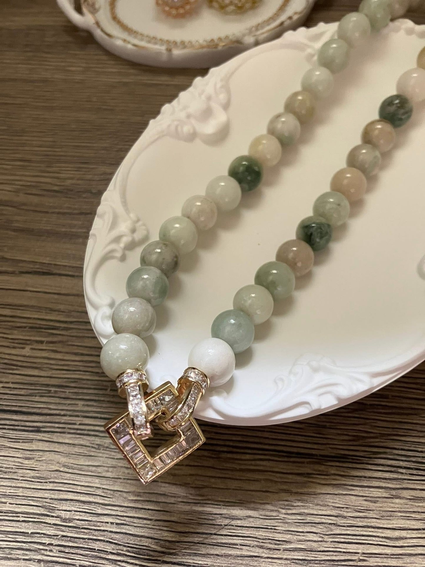 Fire Jade Necklace