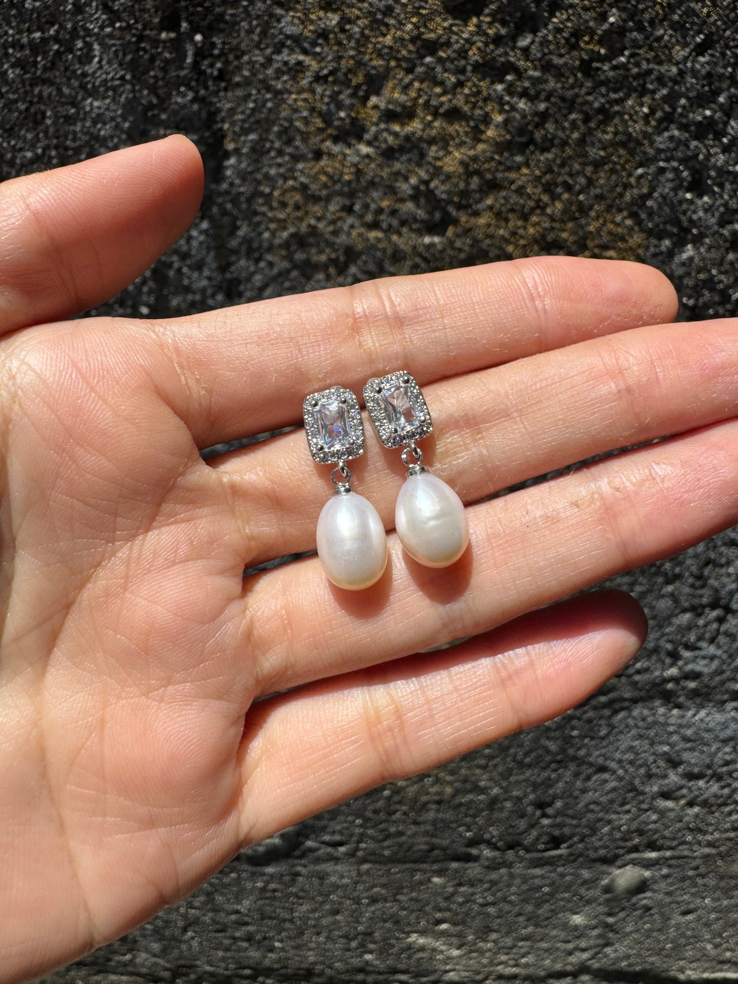 South Sea Pears Earring