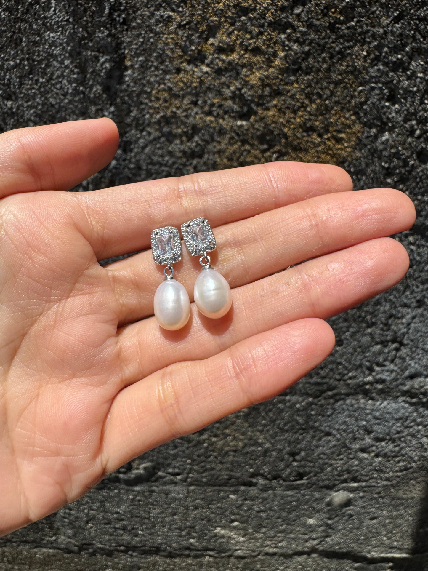 South Sea Pears Earring
