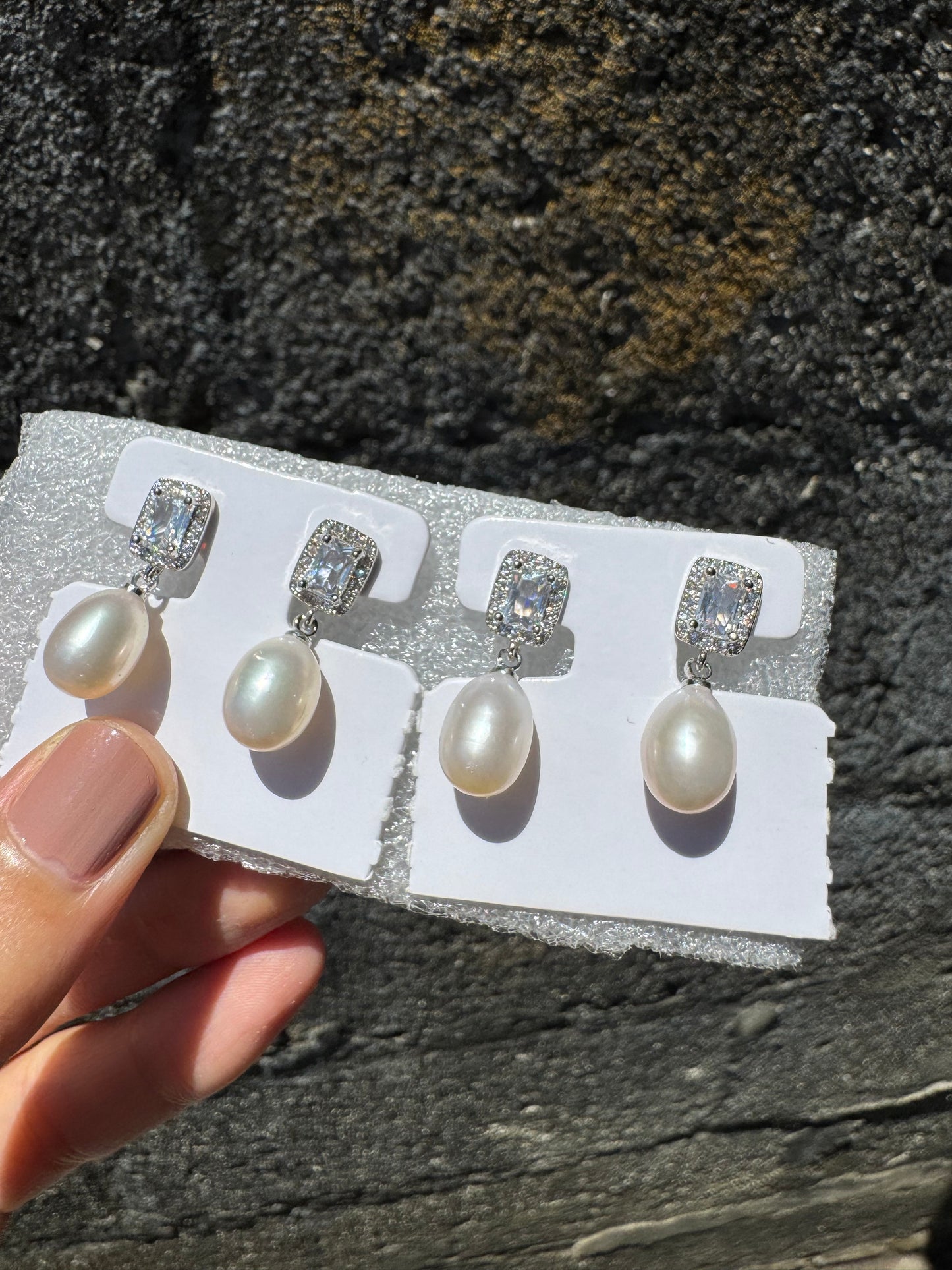 South Sea Pears Earring