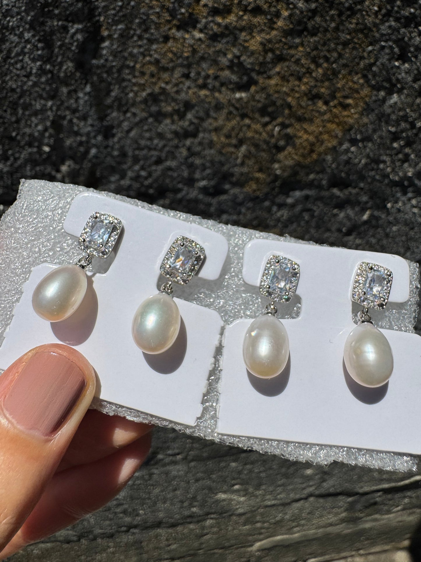 South Sea Pears Earring