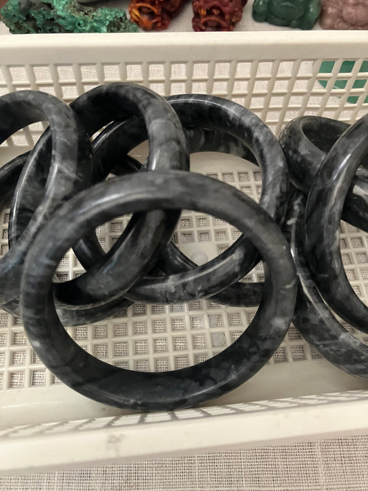 Black Jade Bangle
