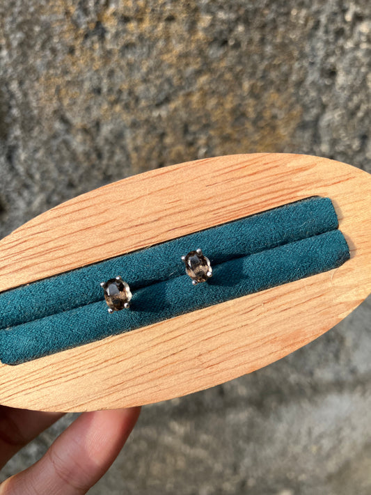 Smokey Quartz Earrings